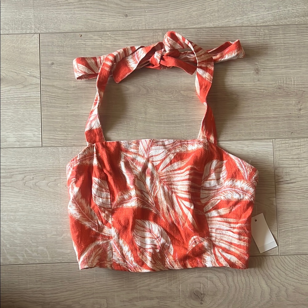 Aeropostale Women's Tops | NWT Aeropostale Palm Halter Top | Size: XS